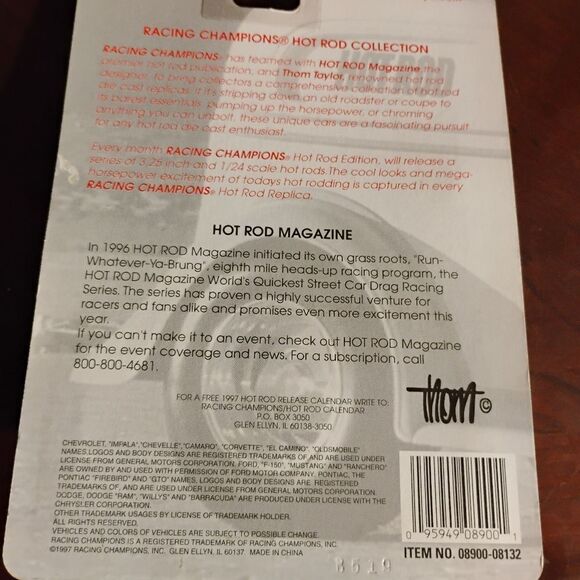 Racing Champions Hot Rod Die-Cast Car - Picture 4 of 4